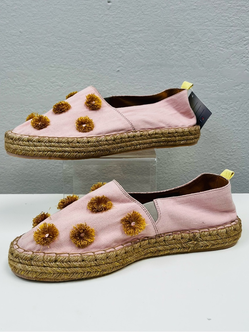 Silvia Cobos Soil Mocasines Slip On Floral Espadrille Flats - Size 12